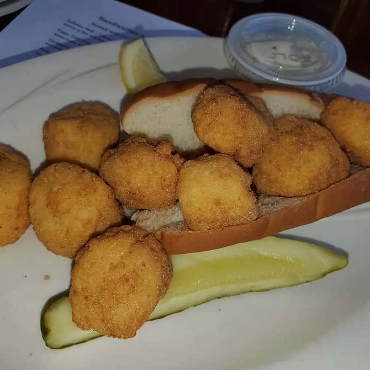 Fried Scallops