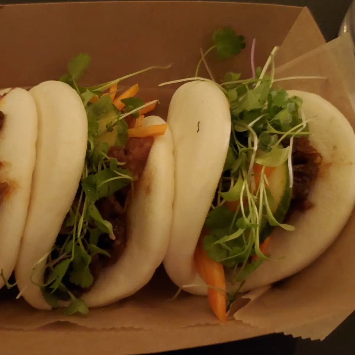 BBQ Jackfruit Bao Buns