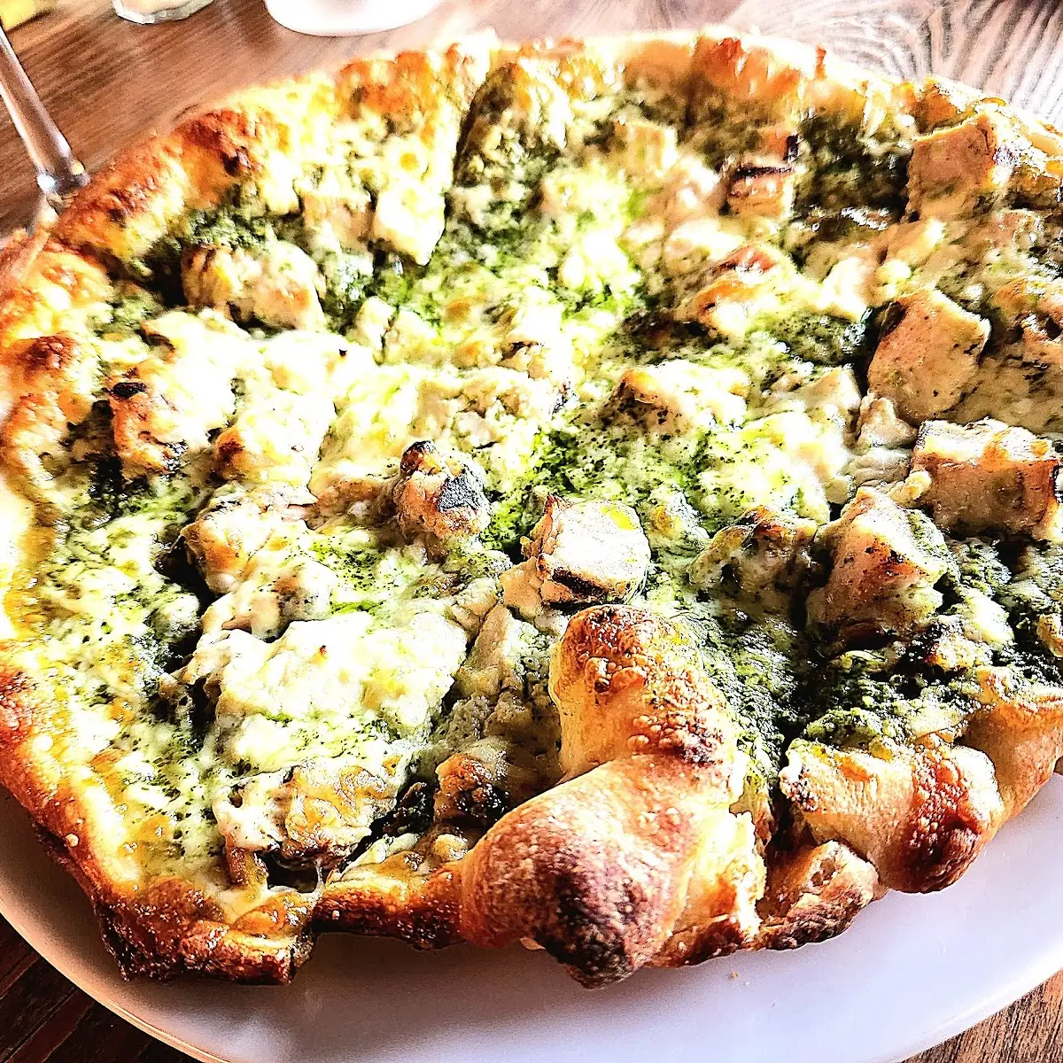 Pizza Pesto Chicken