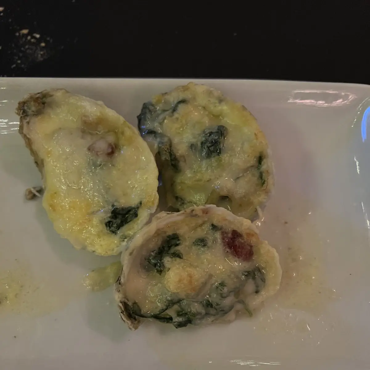Oysters Rockefeller