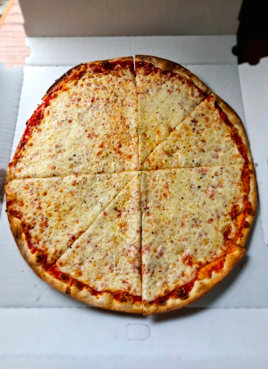 Thin Crust Cheese Pizza