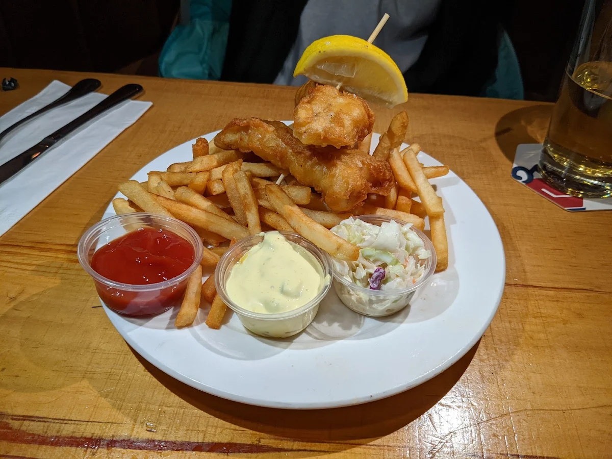 Fish and Chips, The King's Head Public House