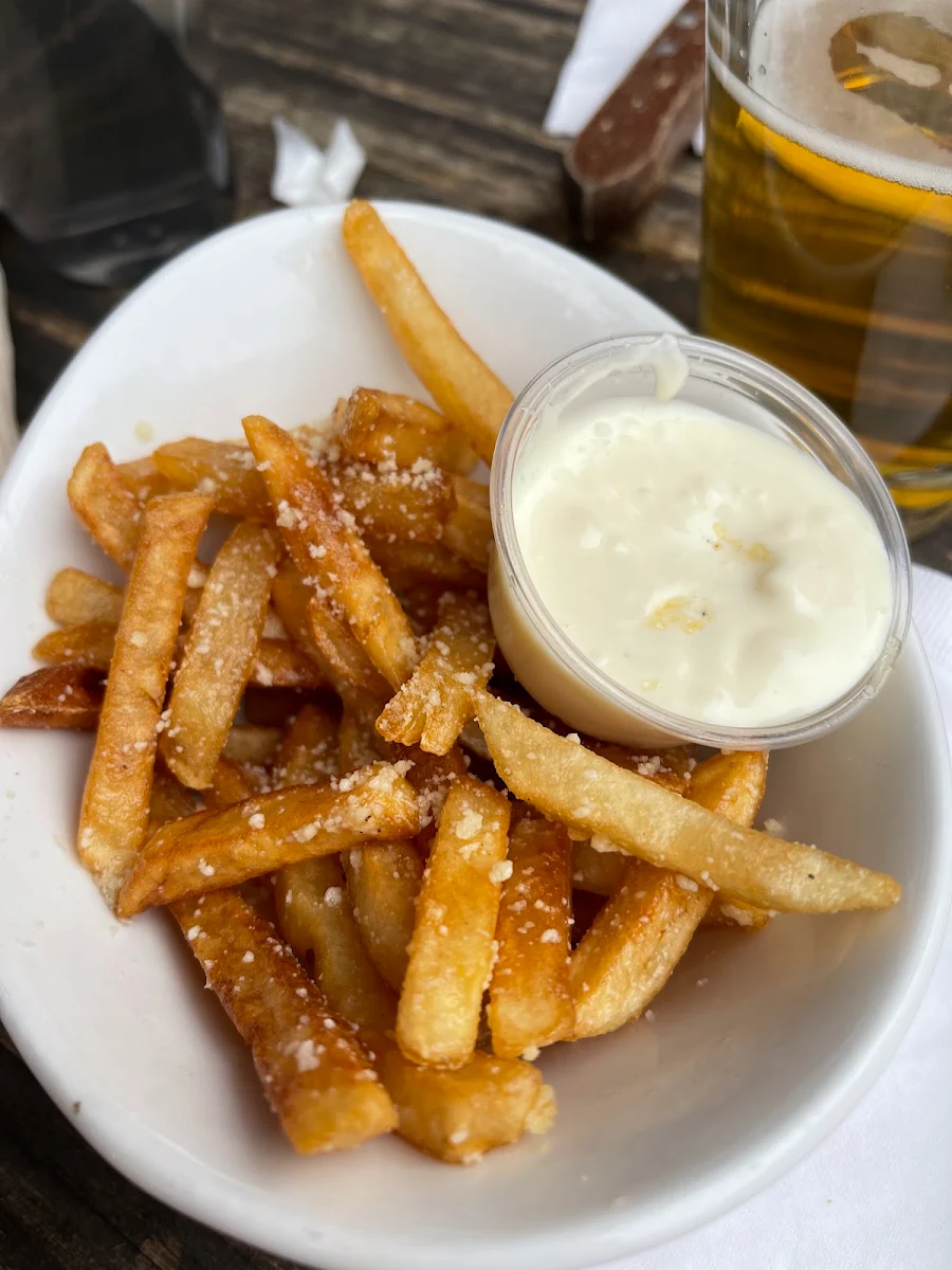 Parmesan Truffle Fries, The King's Head Public House