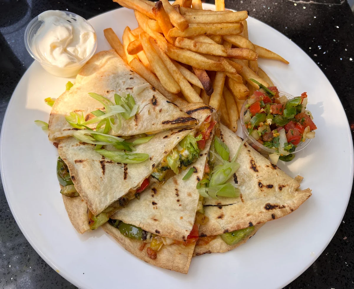 Vegetable Quesadilla, The King's Head Public House