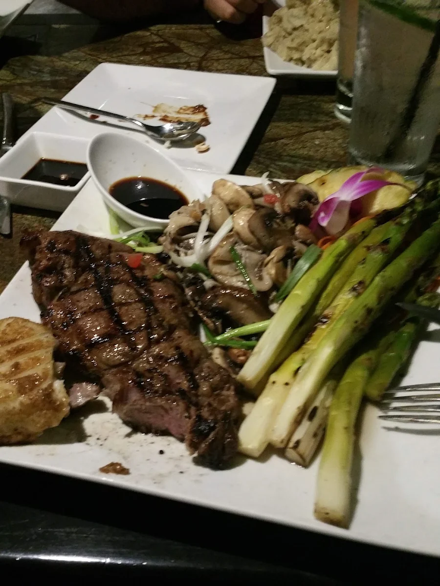 Sauteed Shrimp and Beef Tenderloin