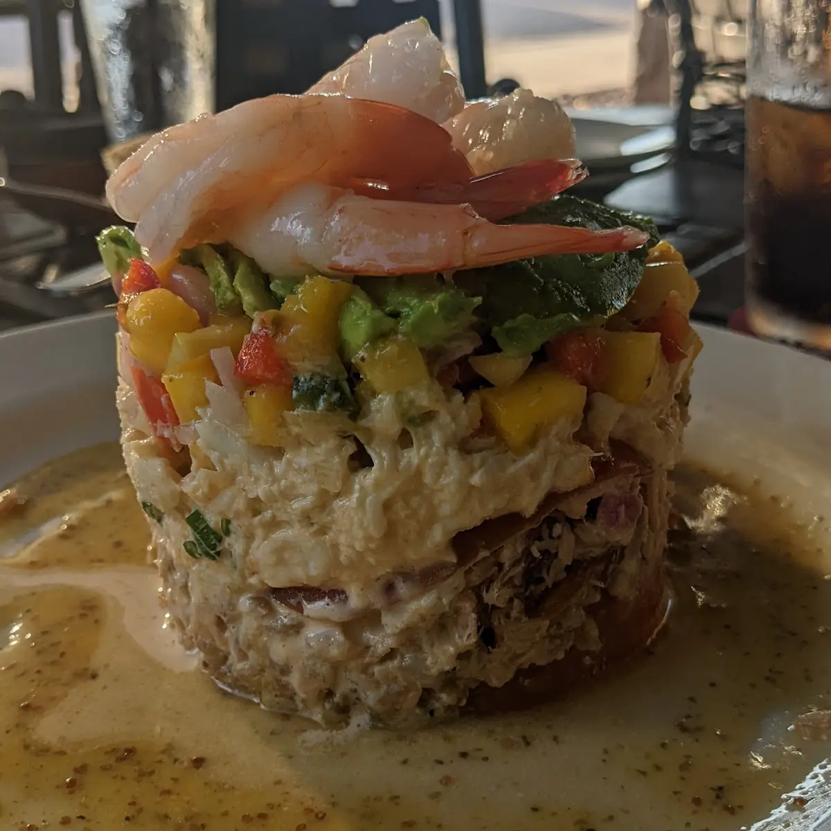 Seafood Stack Salad