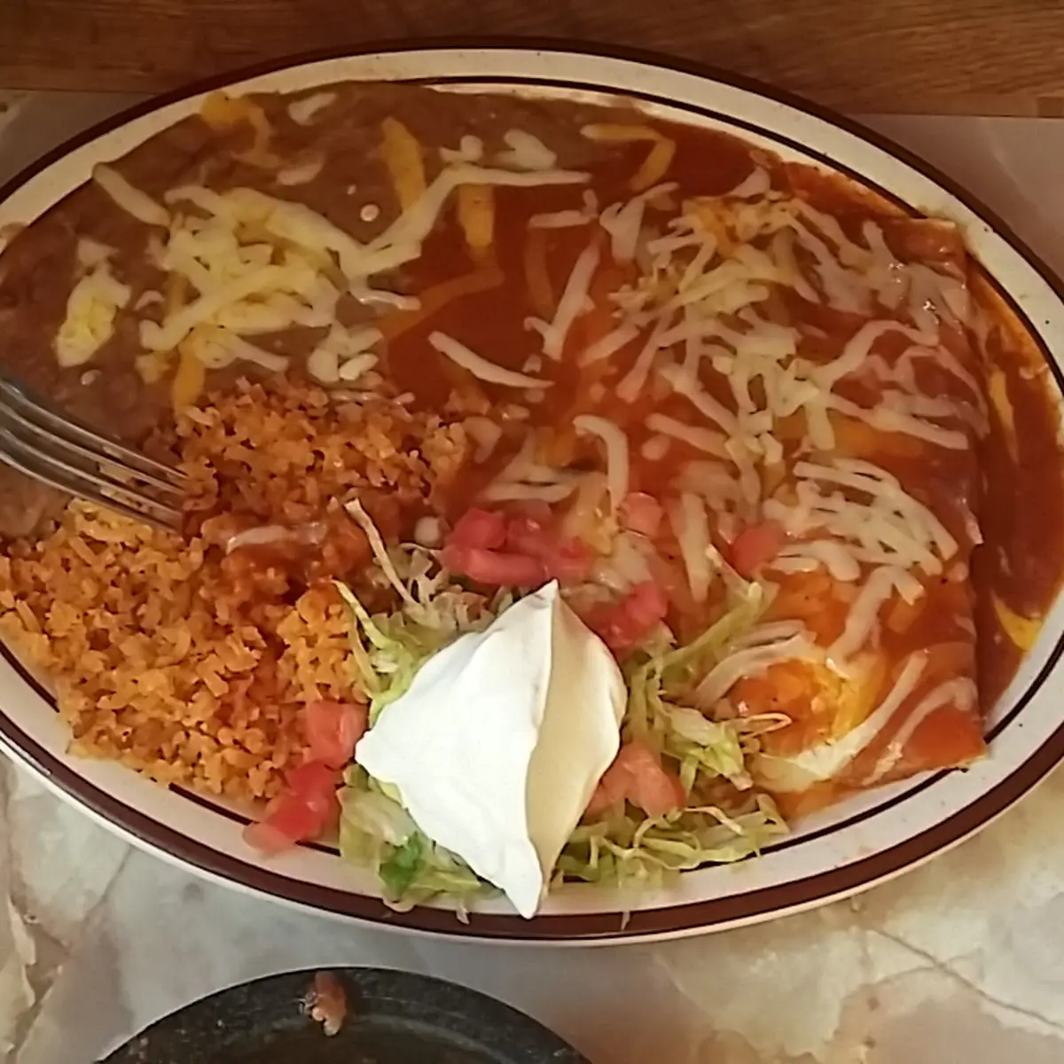 Chicken Enchiladas