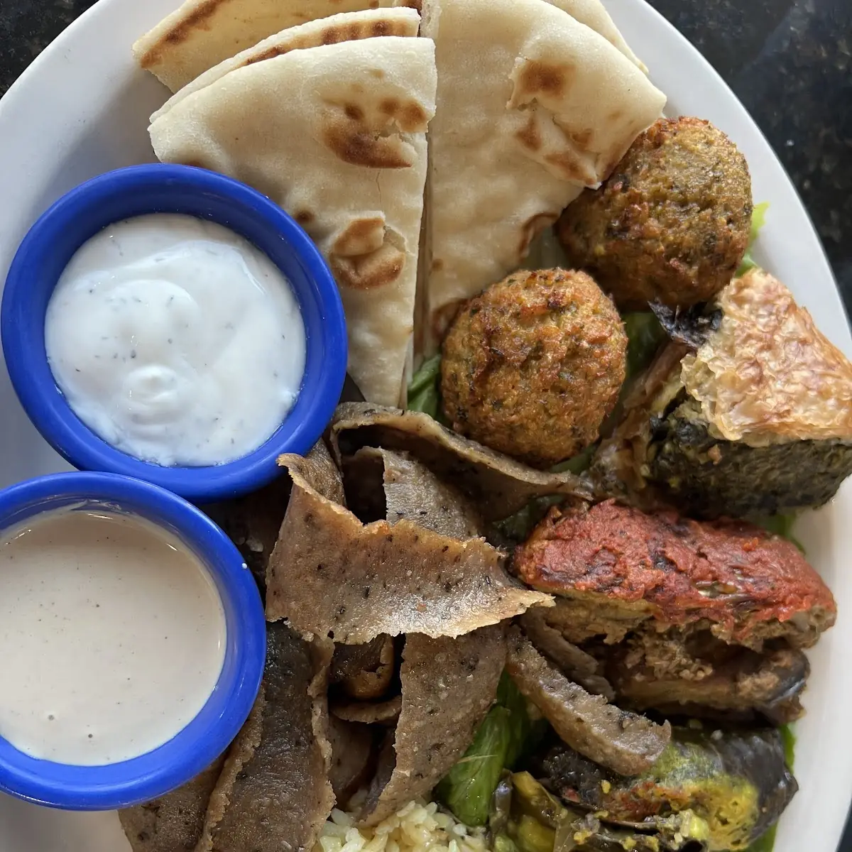 Greek Combination Plate