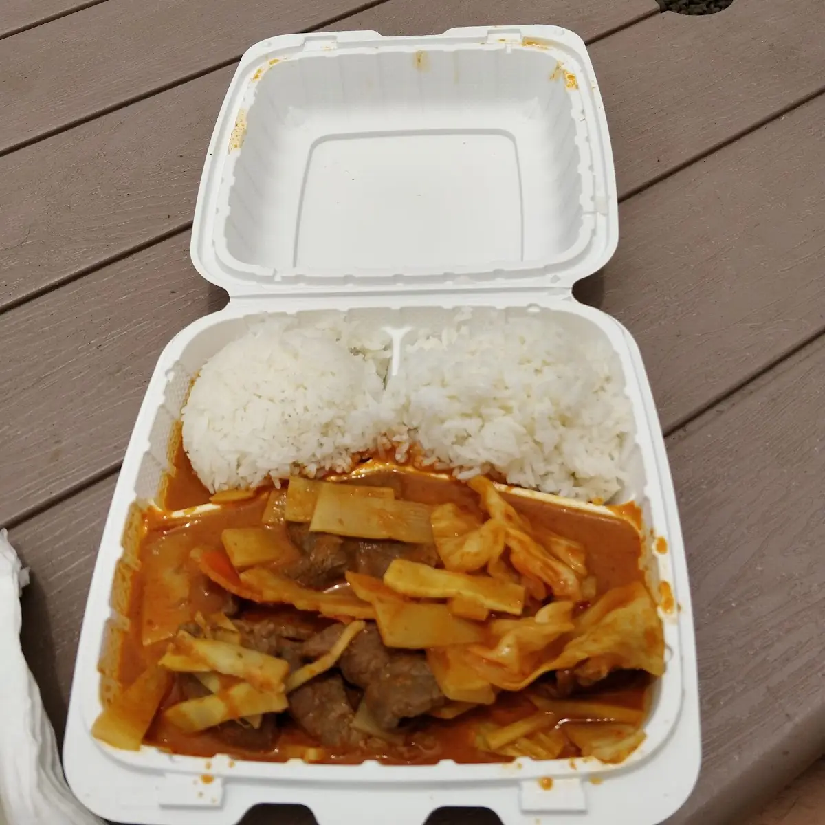 Red Curry with Beef