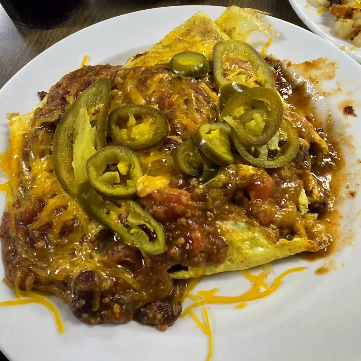 Chili Cheese Omelet
