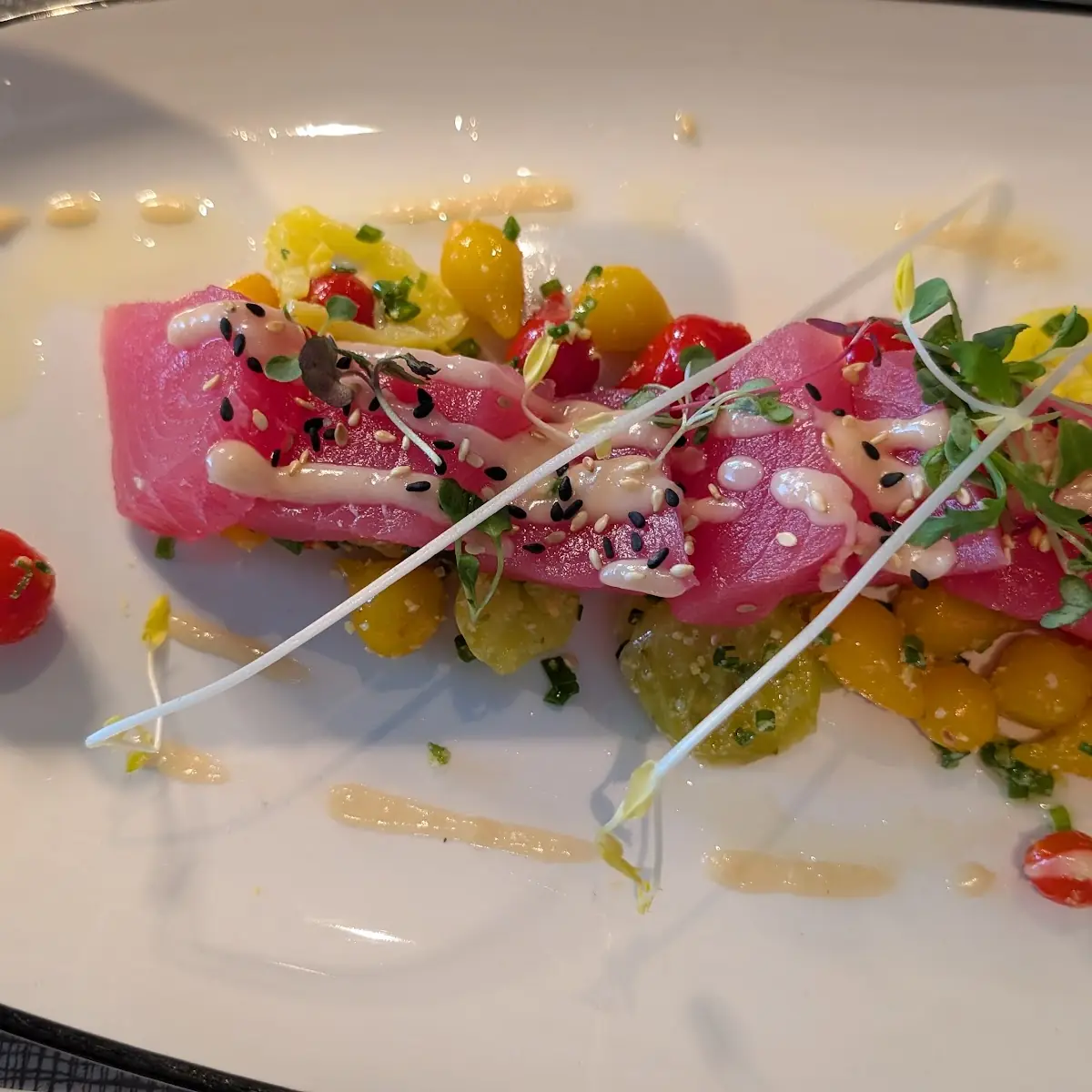 Ahi Tuna Crudo