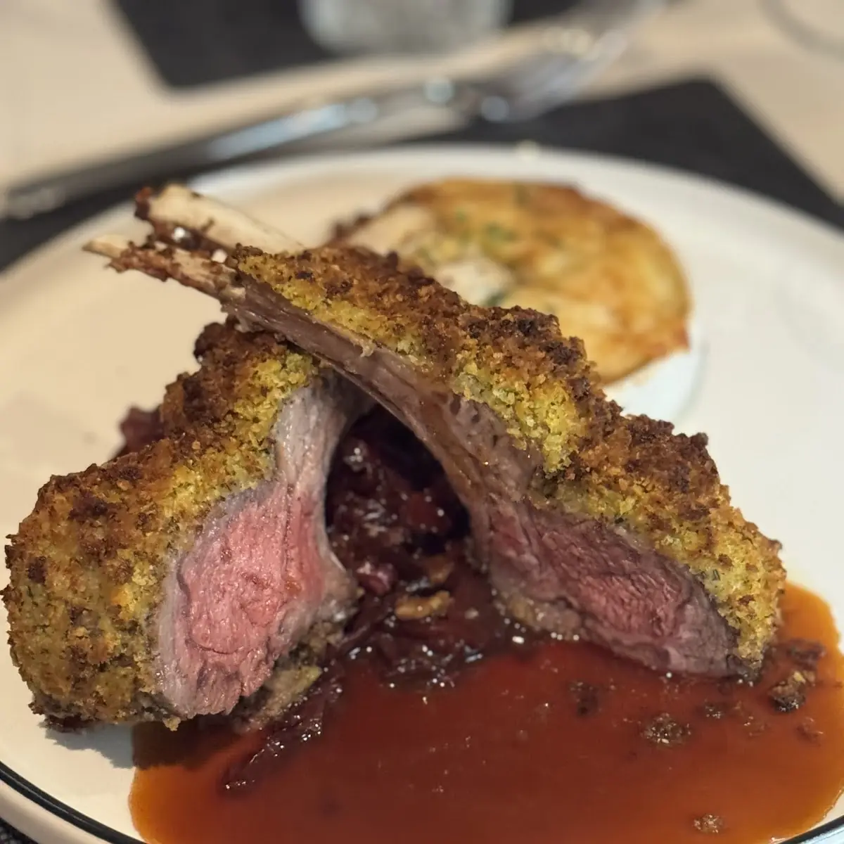 Oven-Roasted Lamb Rack