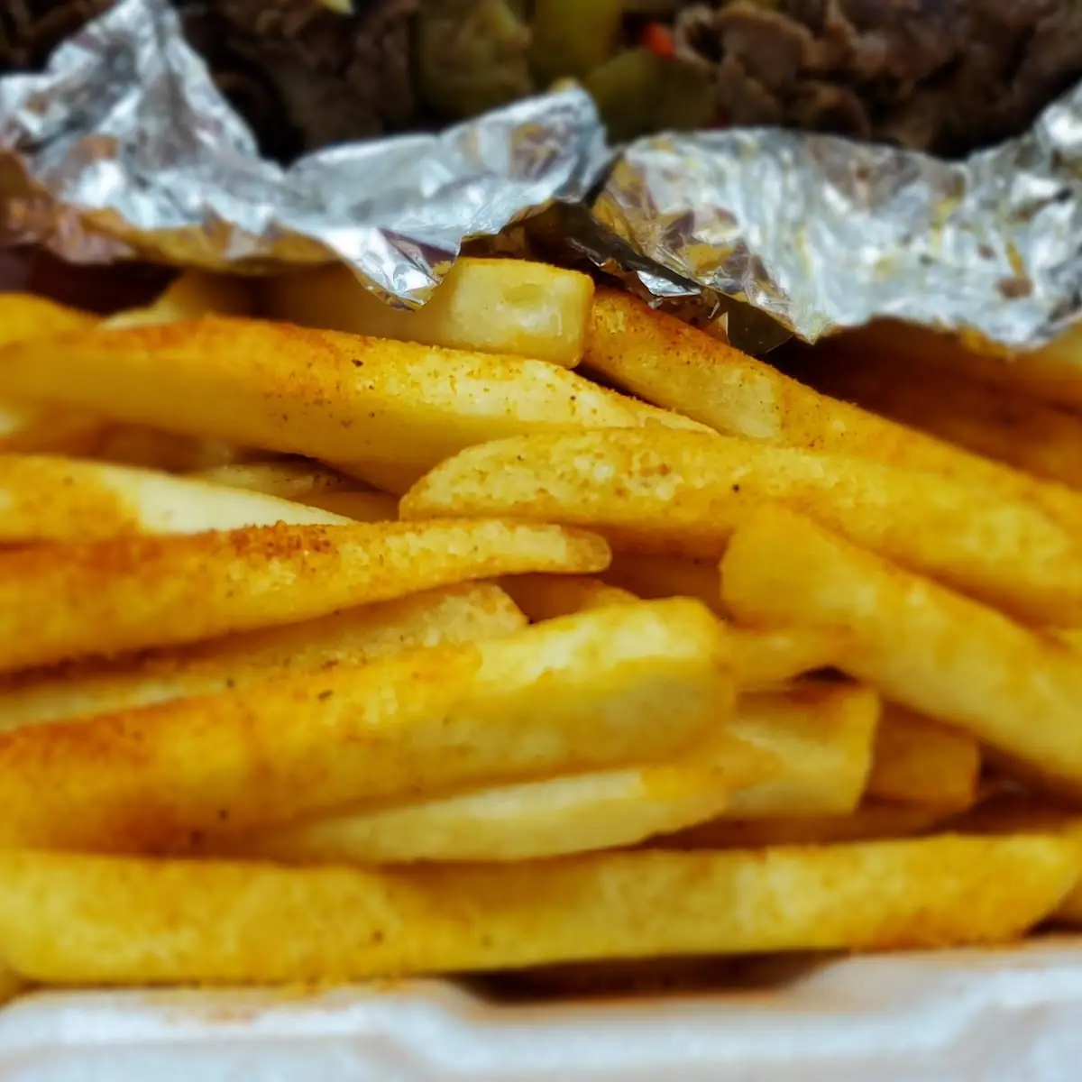 Philly Cheese Steak with Fries