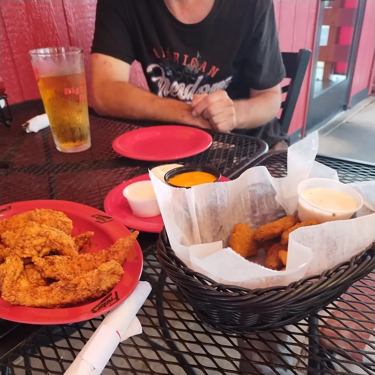 Chicken Wings Breaded Veggies