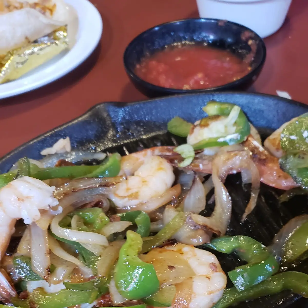 Shrimp Fajitas