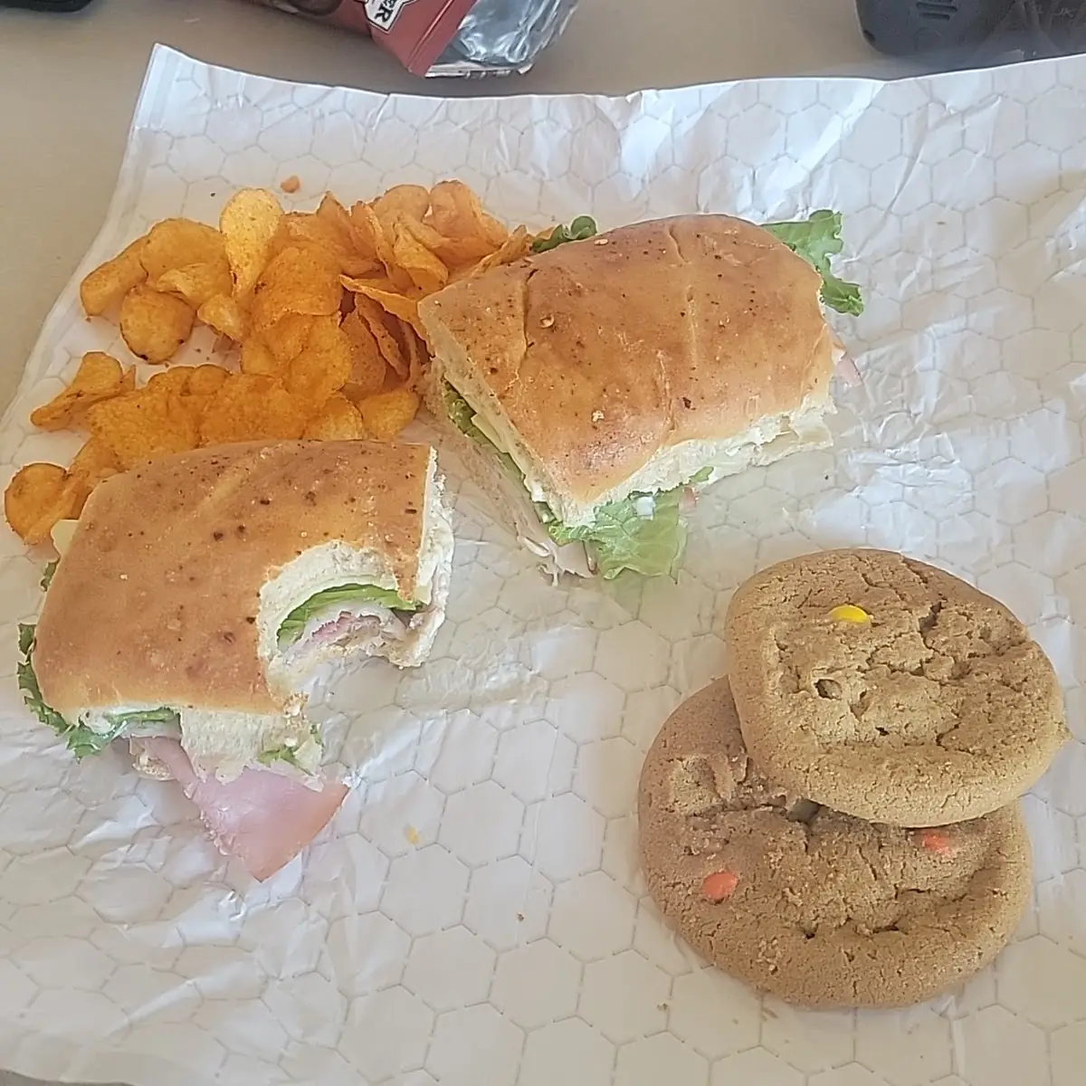 Ham Turkey and Swiss Cheese