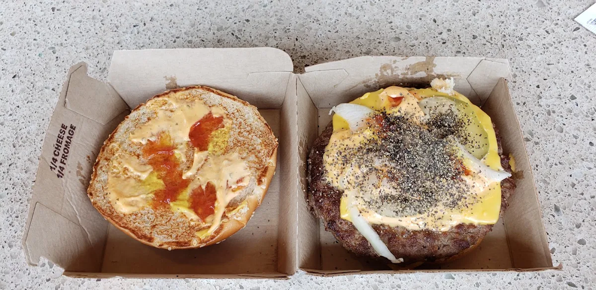 Beef Burger Requested Habanero Sauce
