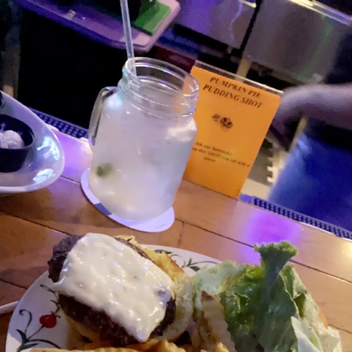 Burger and Fries
