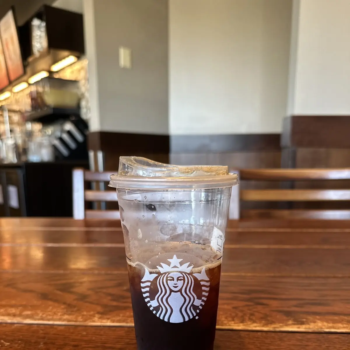 Venti Iced Americano