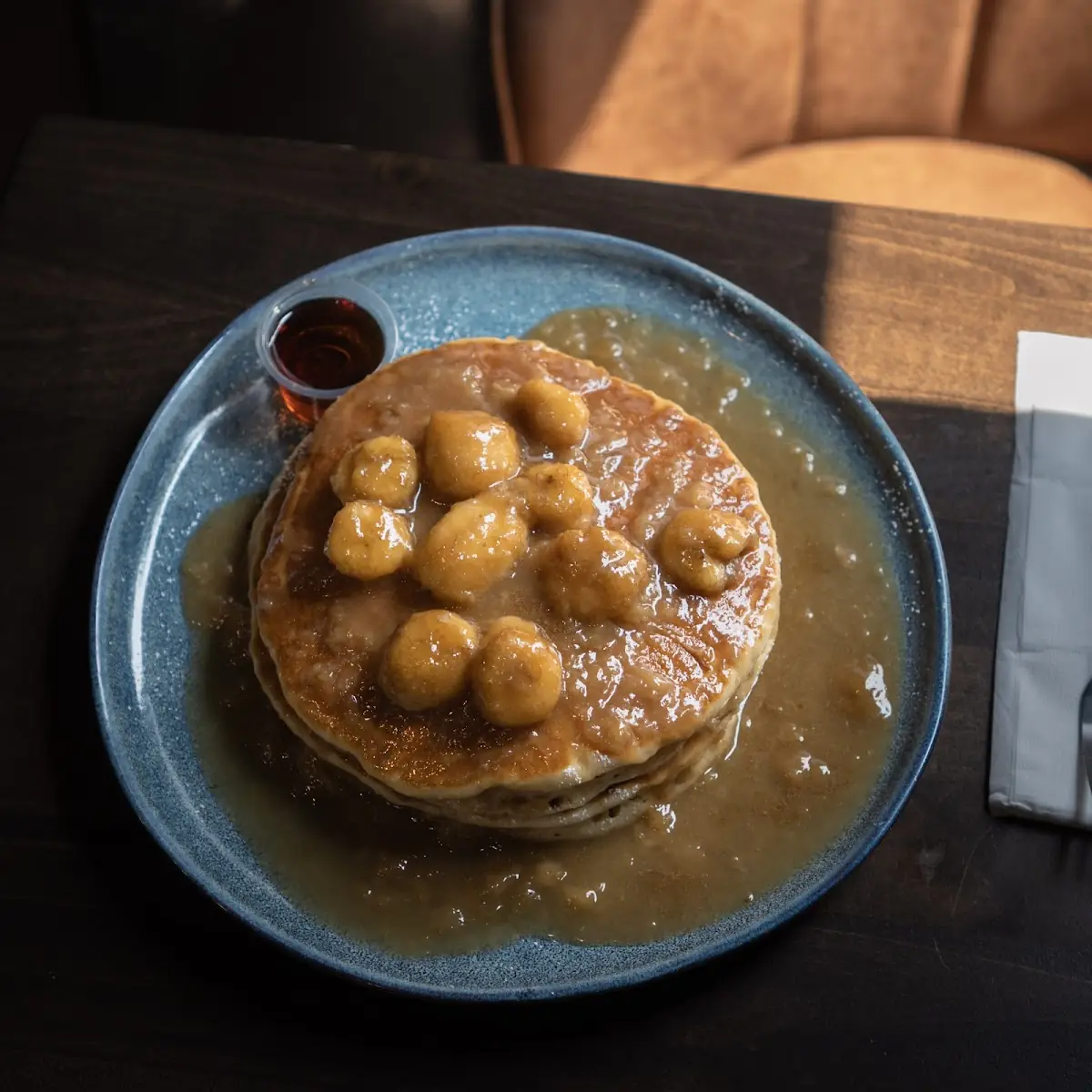 Caramelized Banana Pancakes