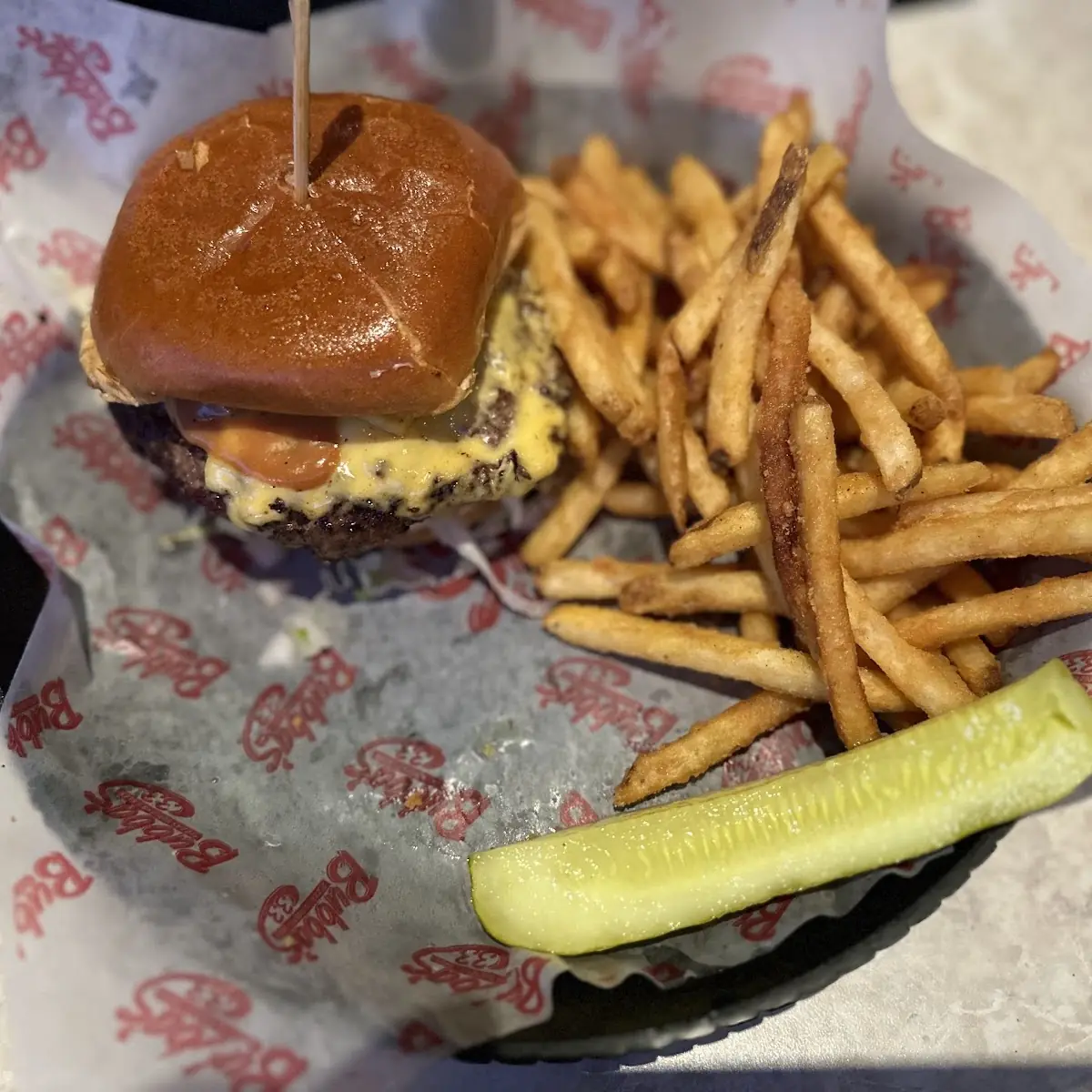 Bubba's Bacon Cheeseburger