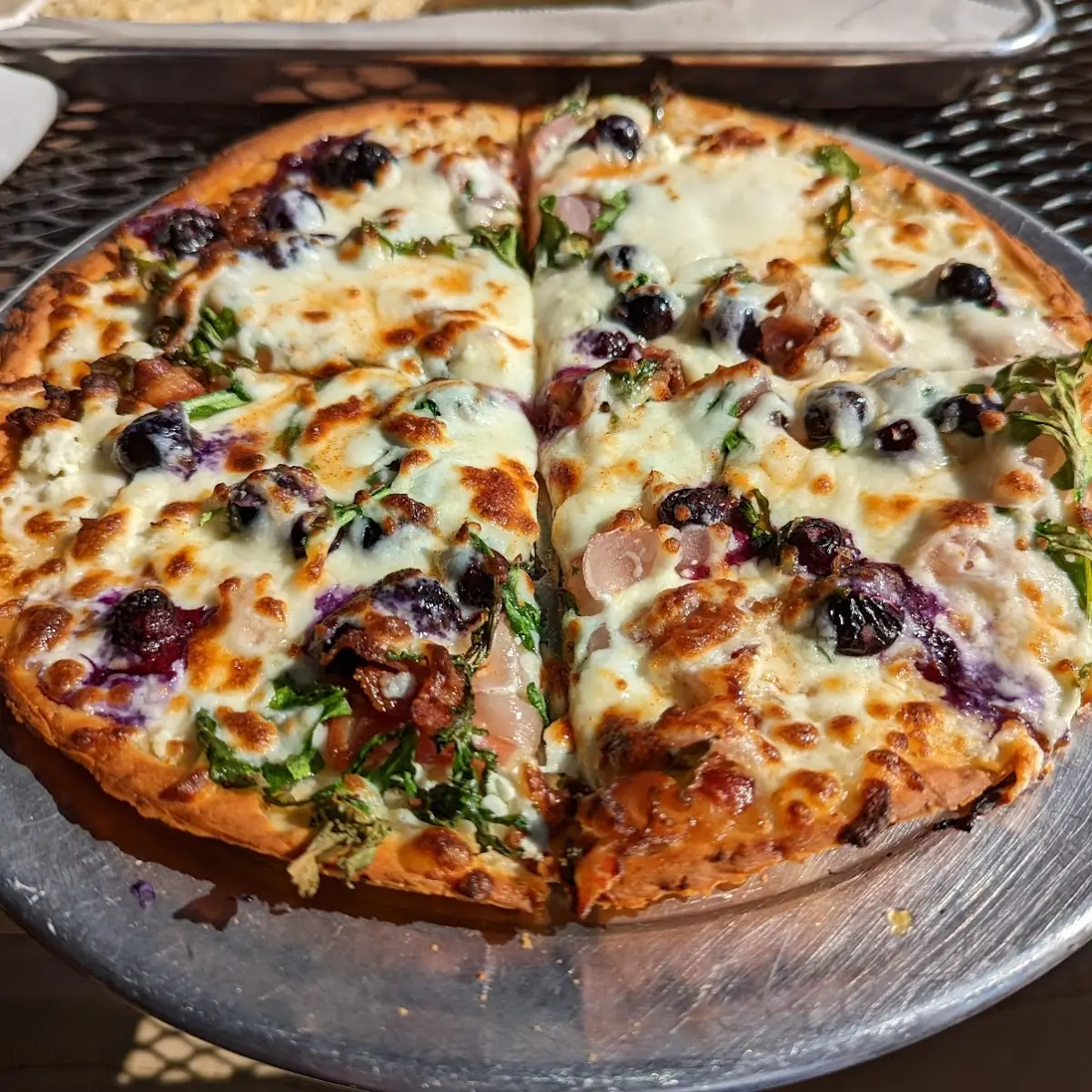 Blueberry & Bacon Pizza