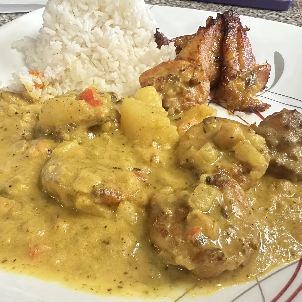 Curry Beef Entrée