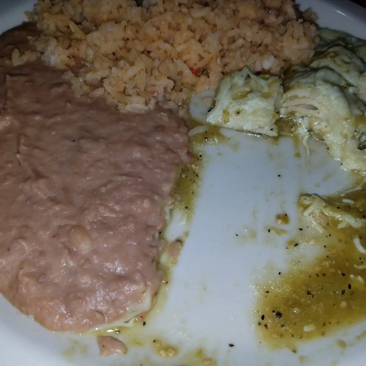 Enchiladas Verdes