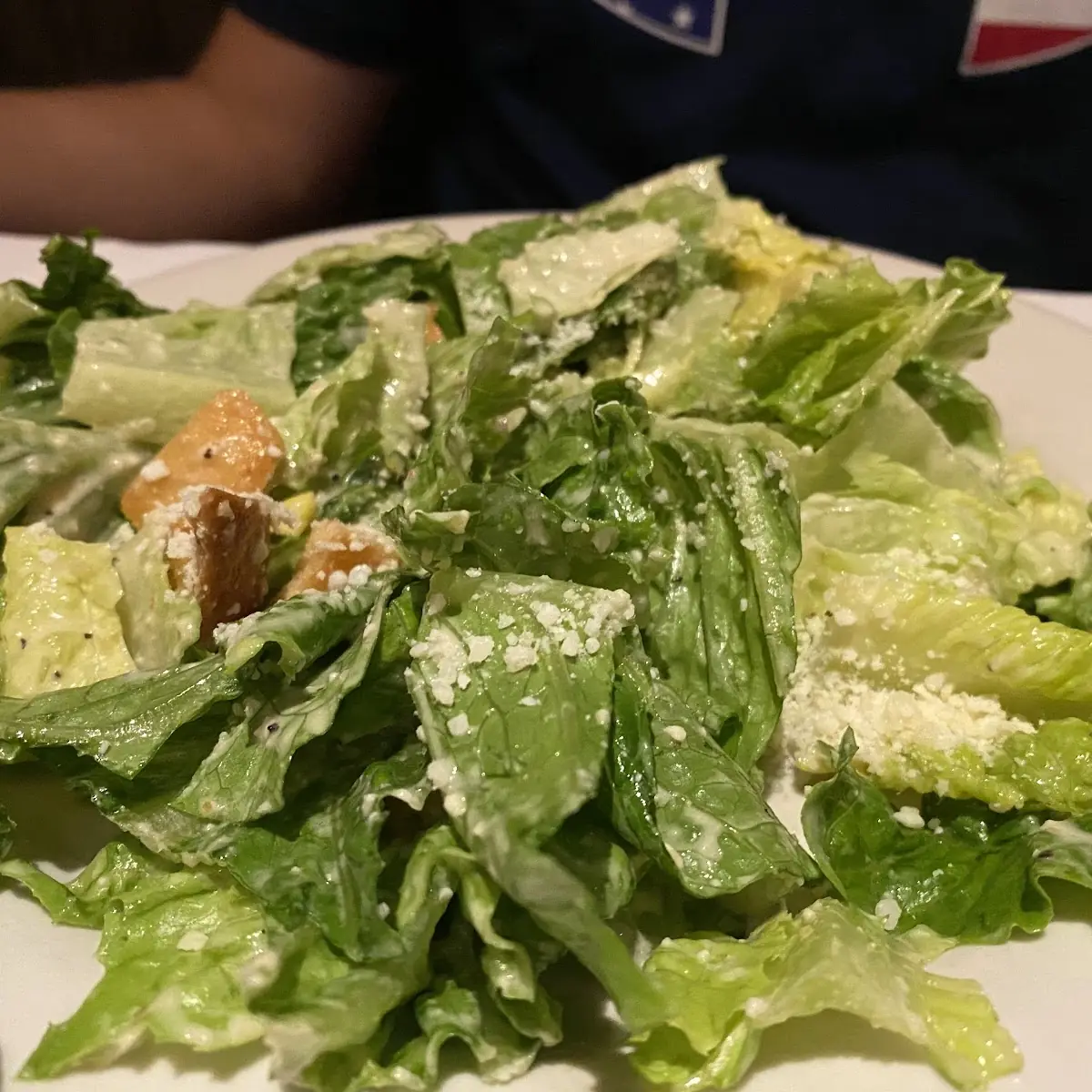 Caesar Salad and Bread Service