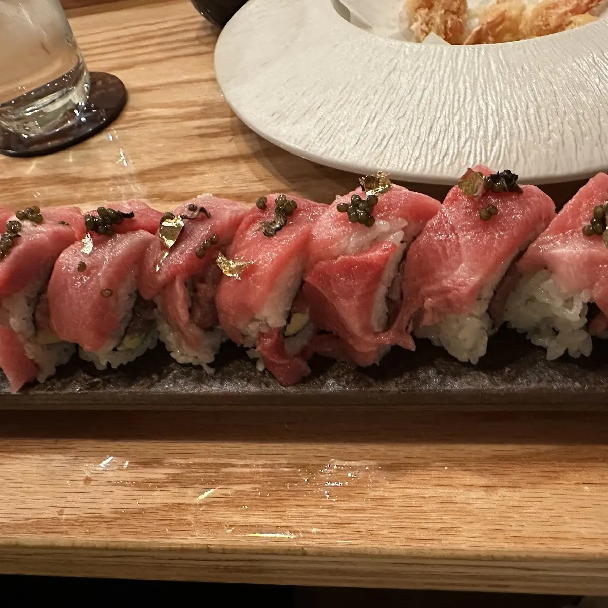 Seared Salmon with Roe