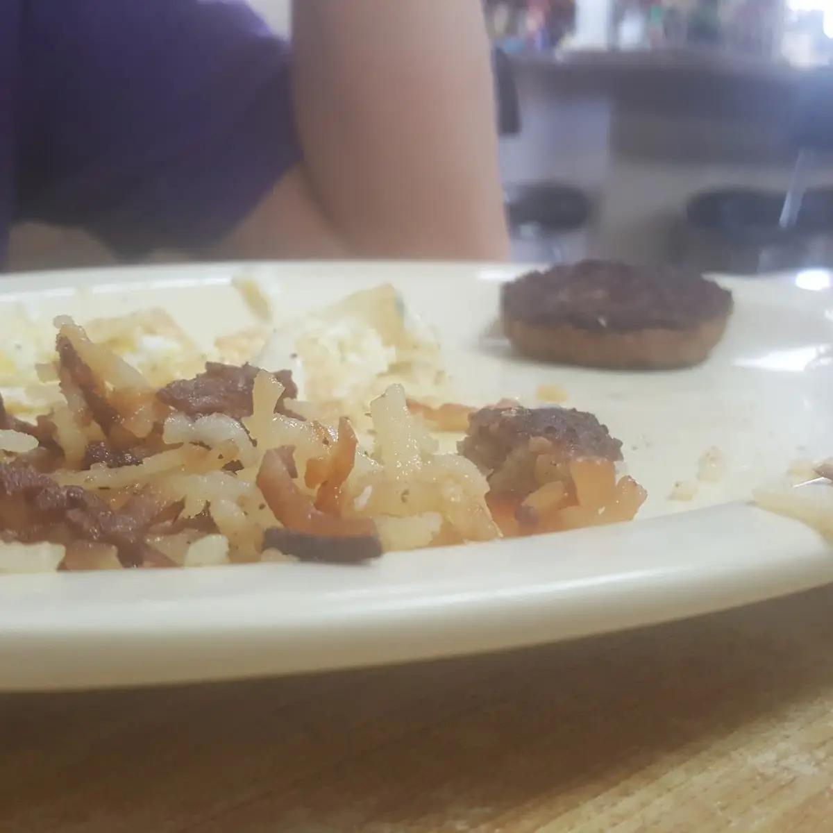 Sausage Patties Hash Browns