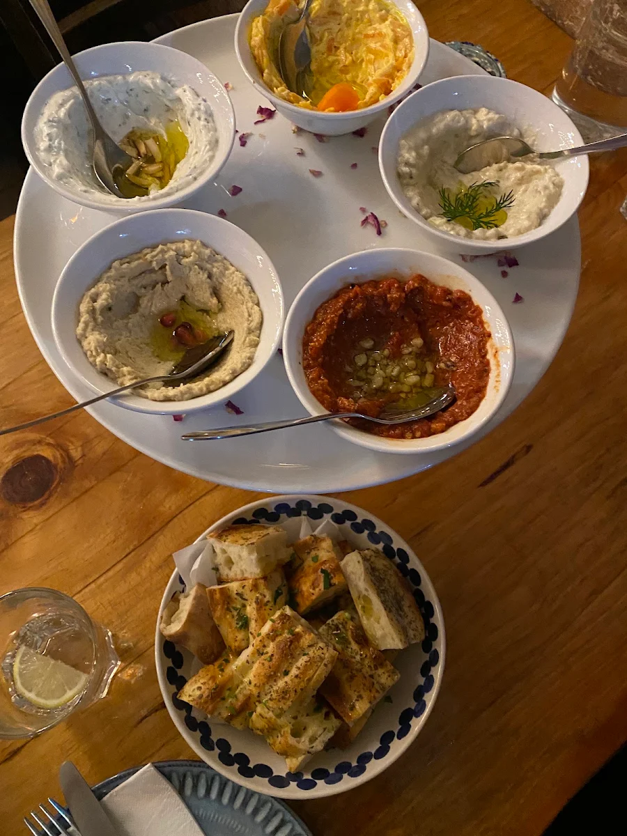 Dips, Turkuaz Turkish Cuisine