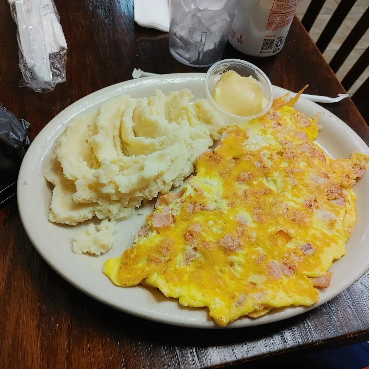 American Cheese Omelette