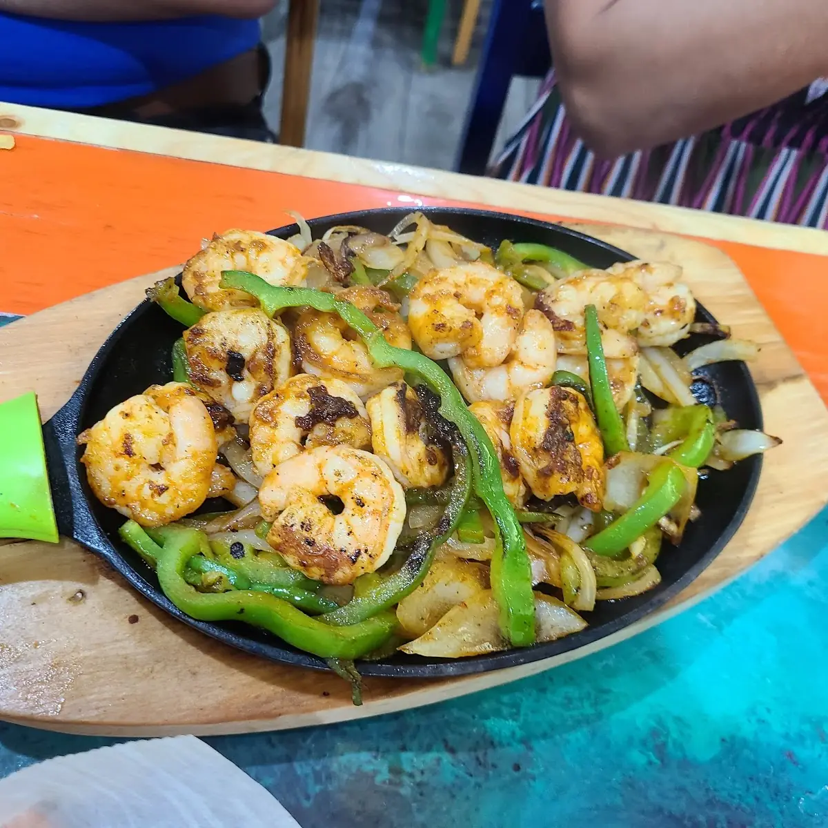 Shrimp Fajitas