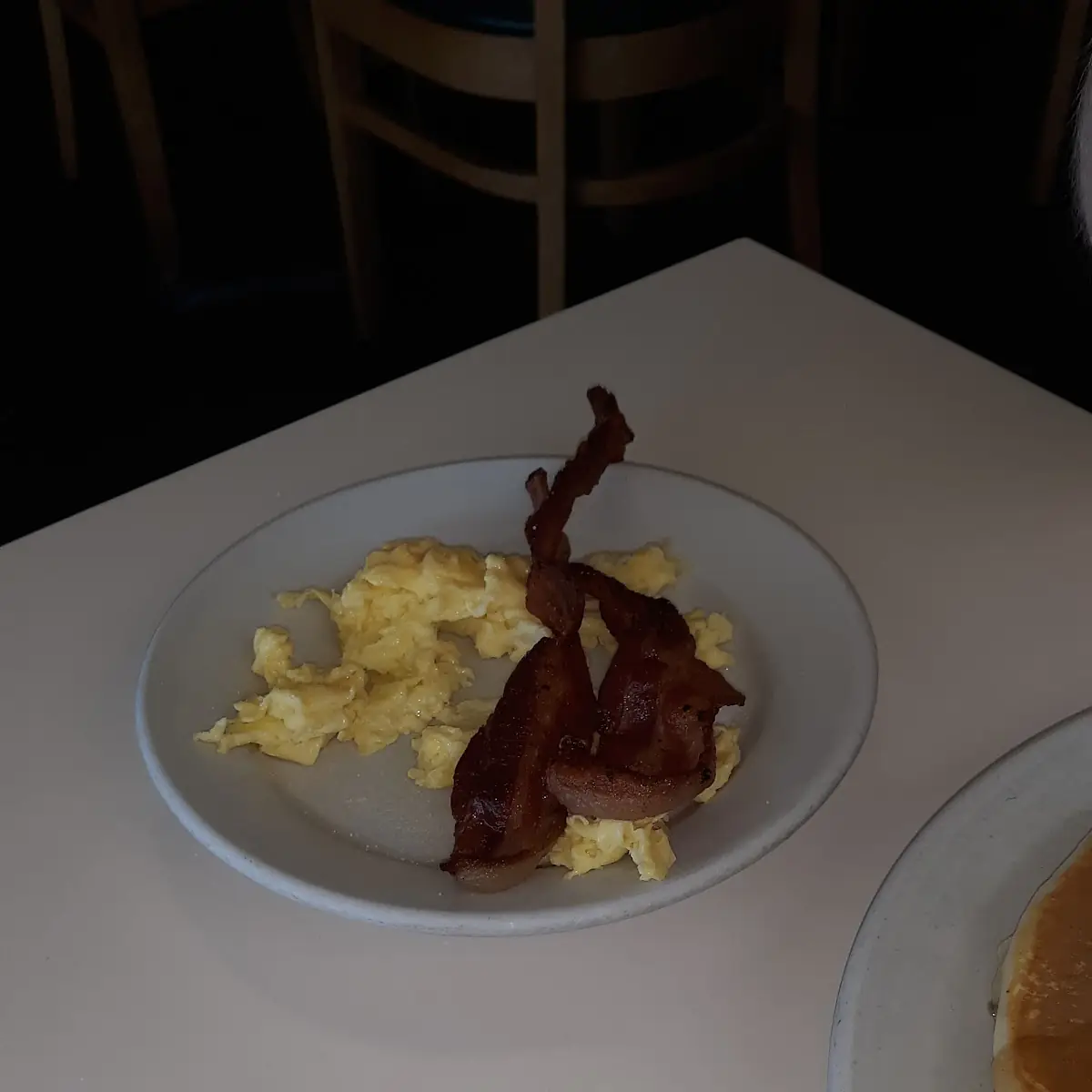 Scrambled Eggs and Bacon