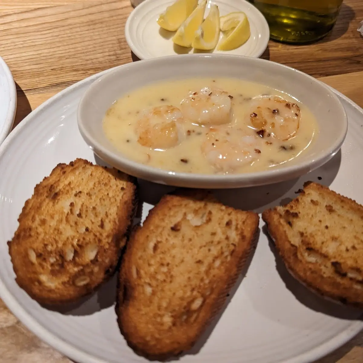 New Bread and Dipping Sauce Trio