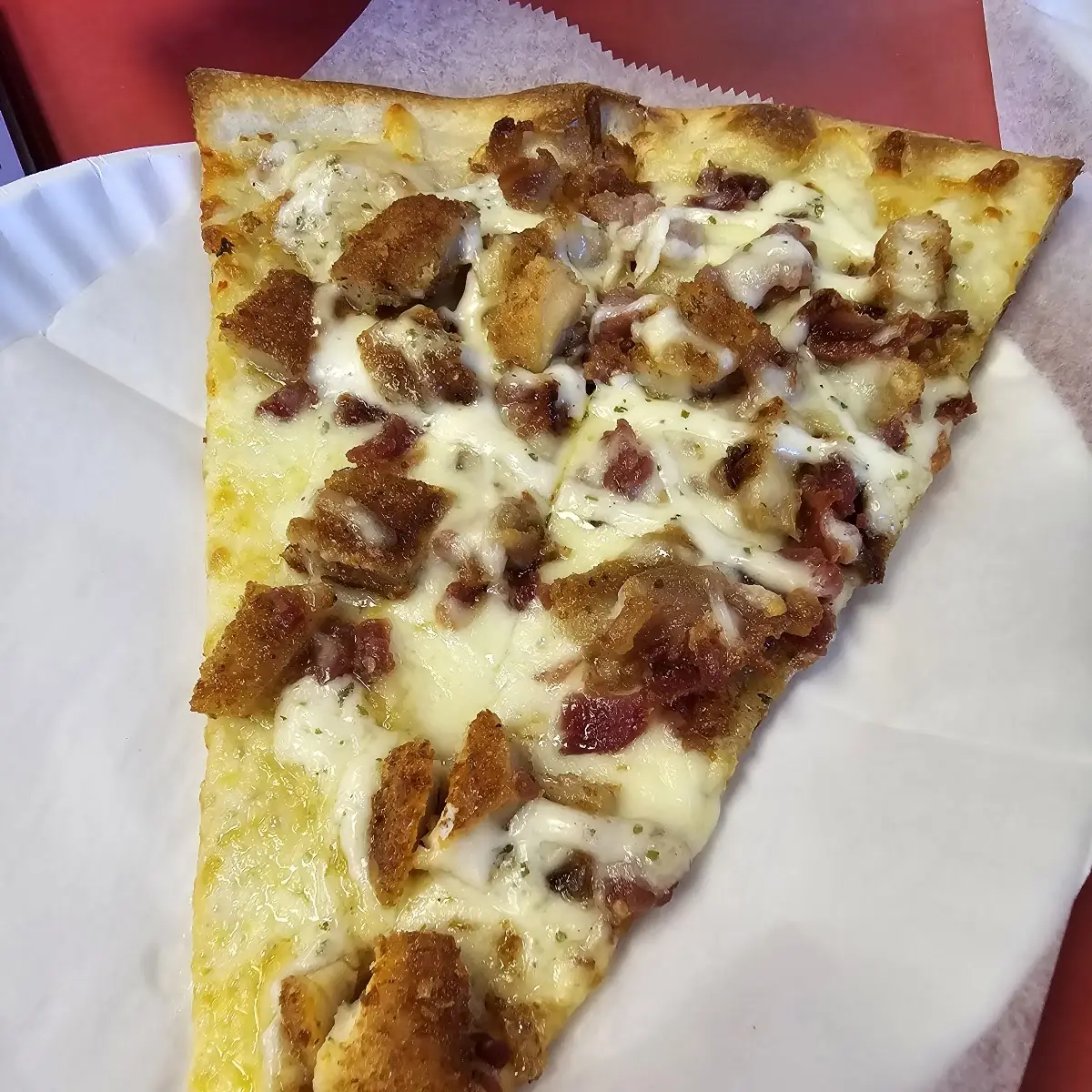 Chicken Bacon Ranch Pizza