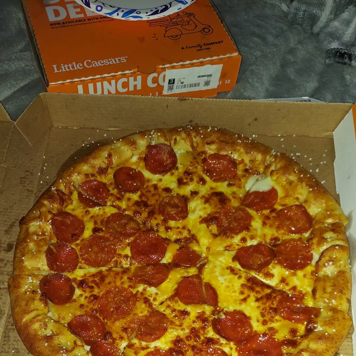 Stuffed Pretzel Pepperoni Pizza