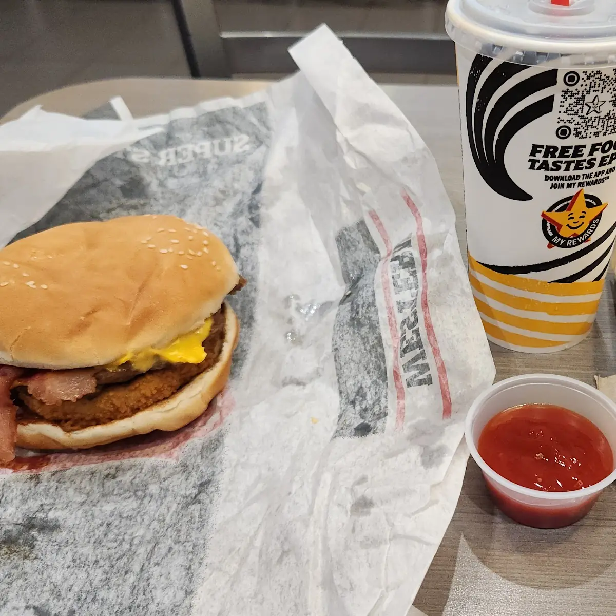 Western Bacon Cheeseburger Combo