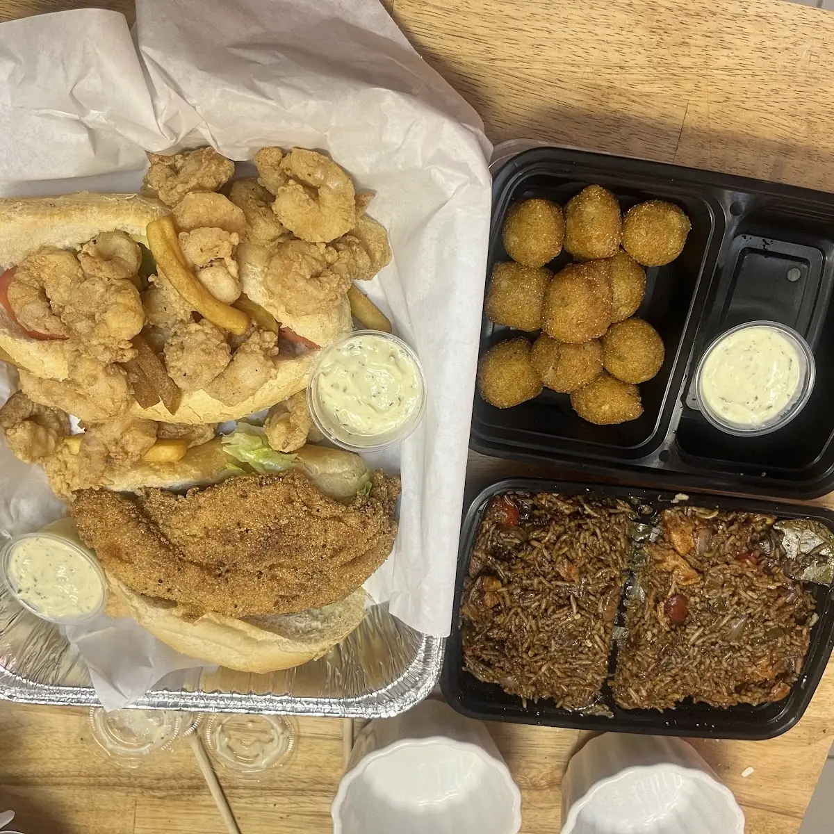 9th Ward Seafood Combo Basket