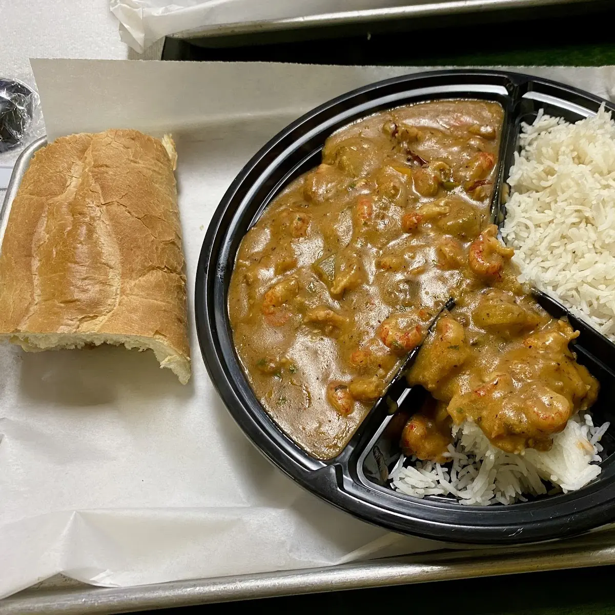 Crawfish Etouffee with White Rice