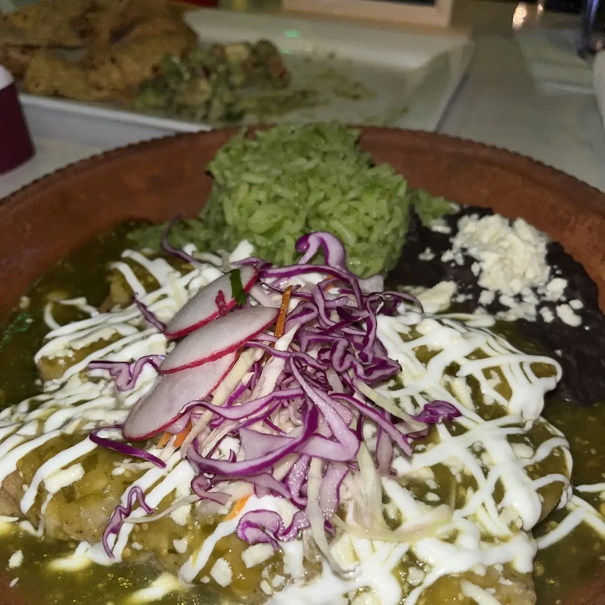 Enchiladas Verdes