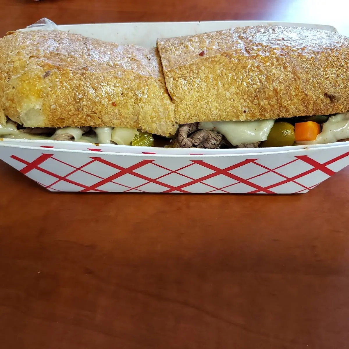Chicago Italian Beef Sandwich