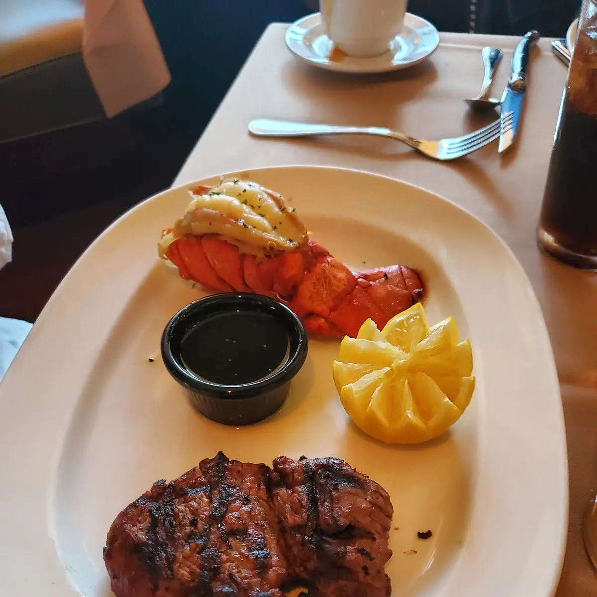 6oz Filet & 6oz Lobster Tail
