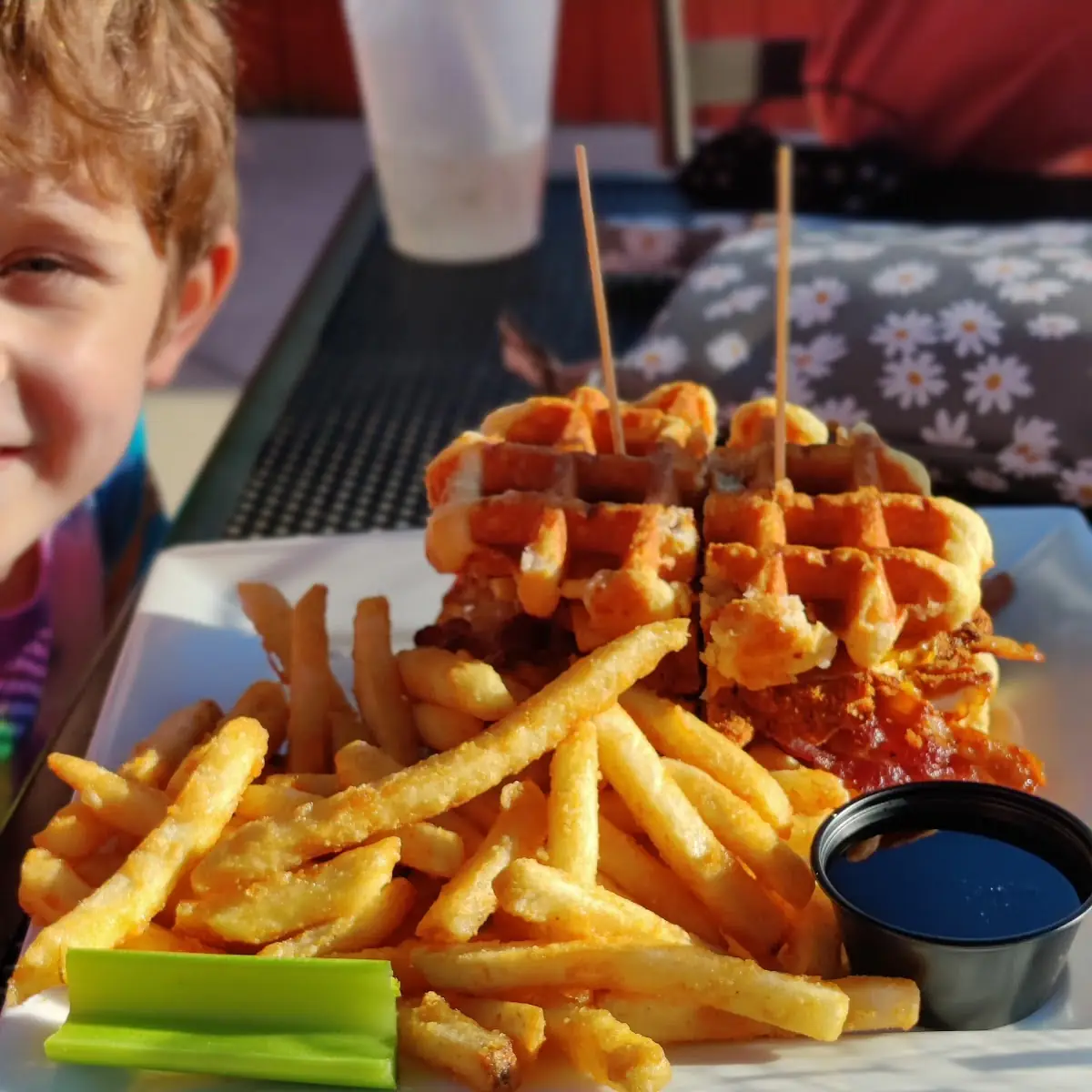 Chicken and Waffles