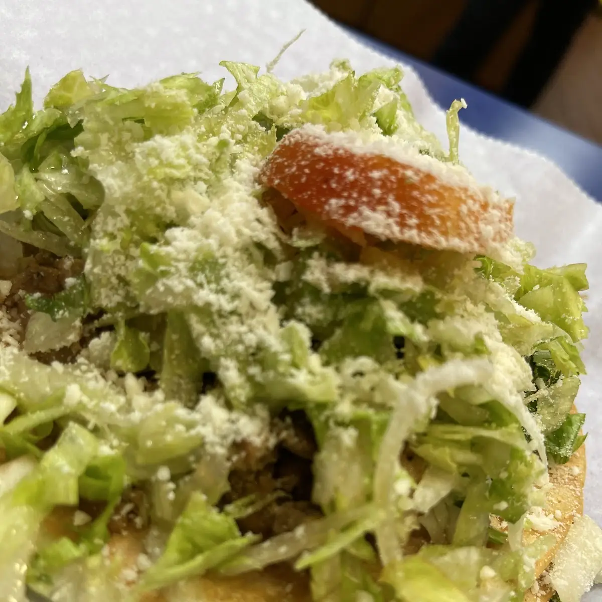 Grilled Chicken Tostada