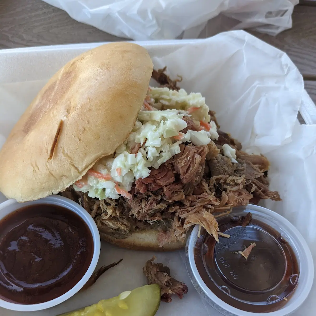 Pulled Pork BBQ Sandwich Reg