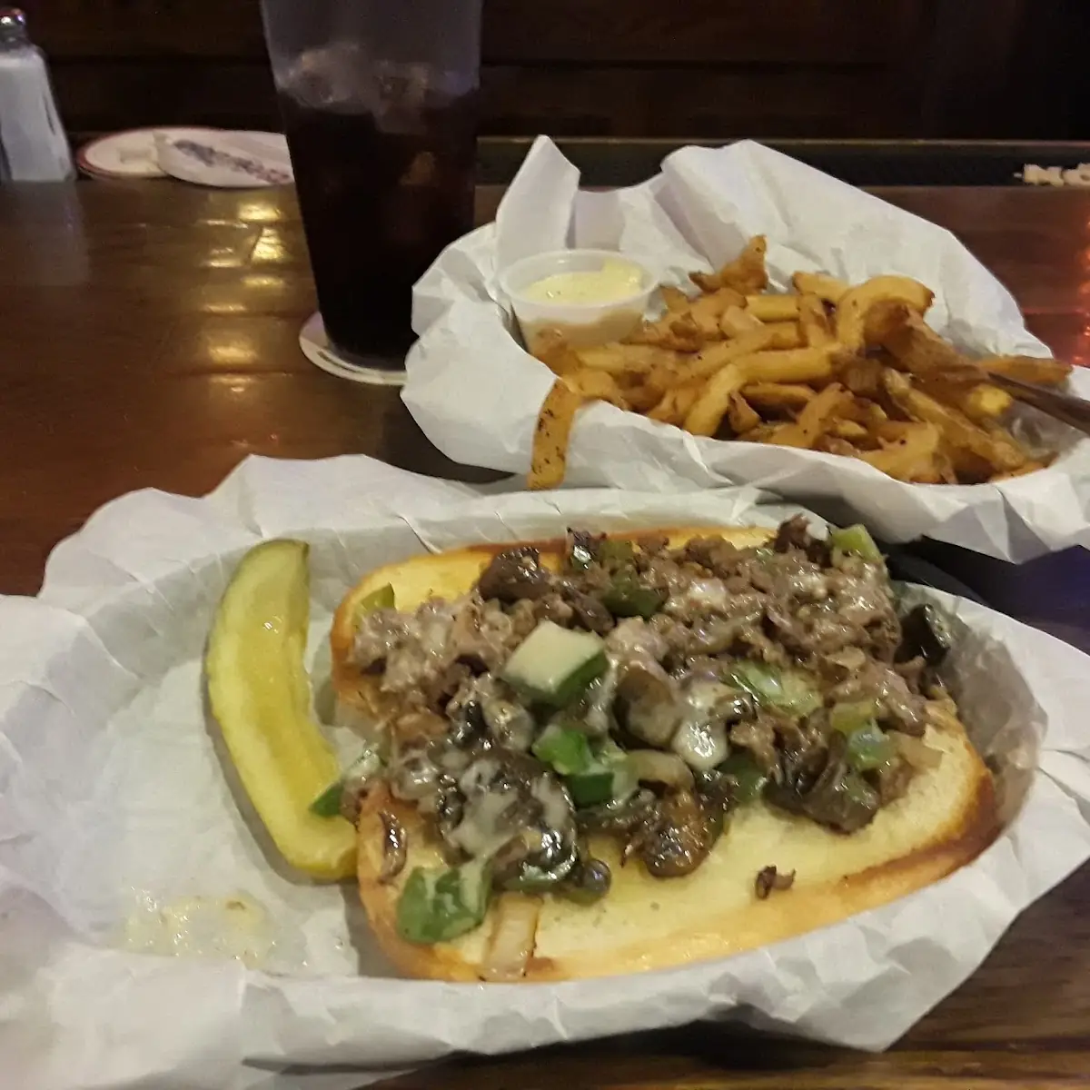 Philly Cheese Steak Sandwich