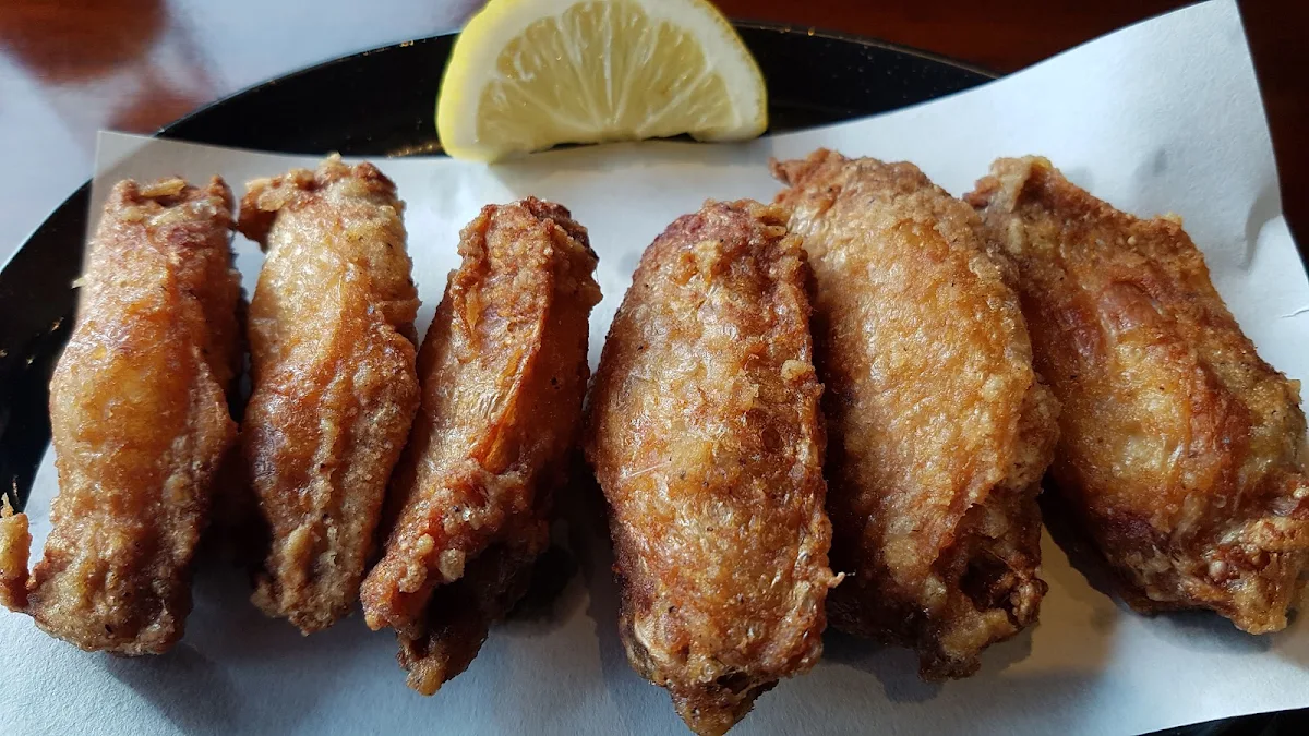 Deep Fried Chicken Wings, Sushi Garden Highgate