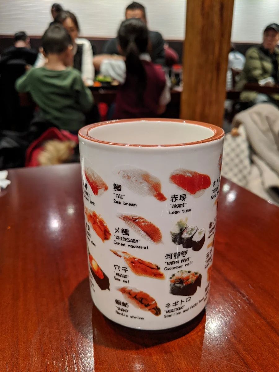 Tea Cup, Sushi Garden Highgate